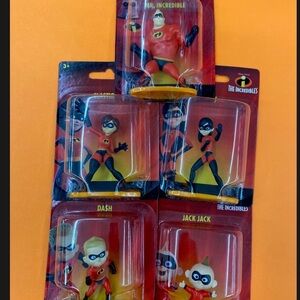 The Incredibles Action Figure Set